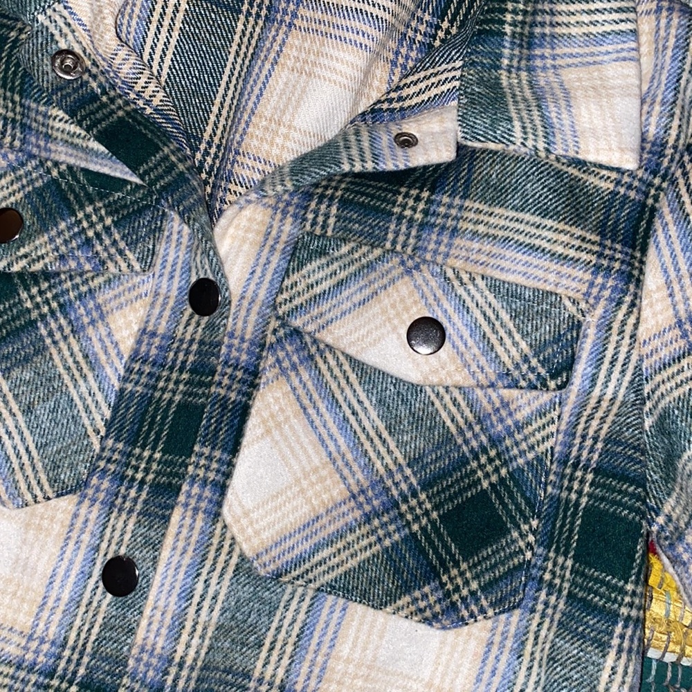Darling women’s Plaid Shacket / Jacket XS - Picture 3 of 4